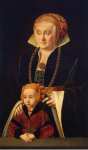 Bruyn Bartholomaus I Portrait of a Lady and Her Daughter - Hermitage